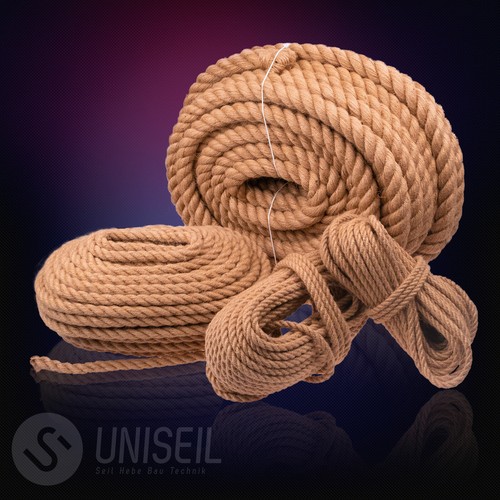 Juteseil 6mm bis - juteseil, 60mm