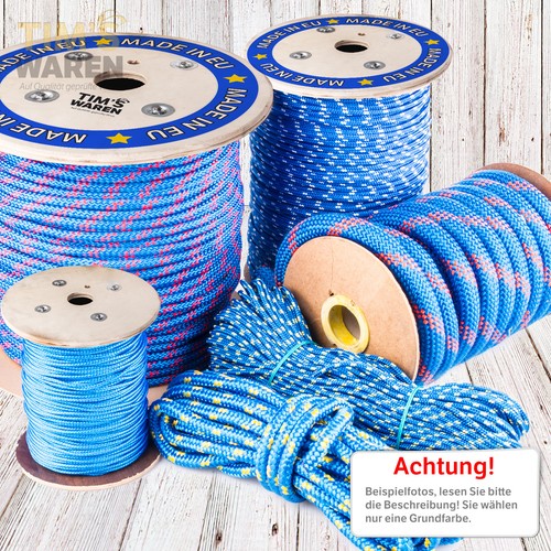 Polypropylen seil blau 2mm - blau,