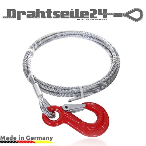Stahlseil mit lasthaken für - stahlseil,