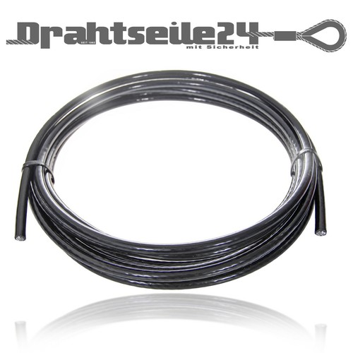Drahtseil stahlseil schwarz - stahlseil,