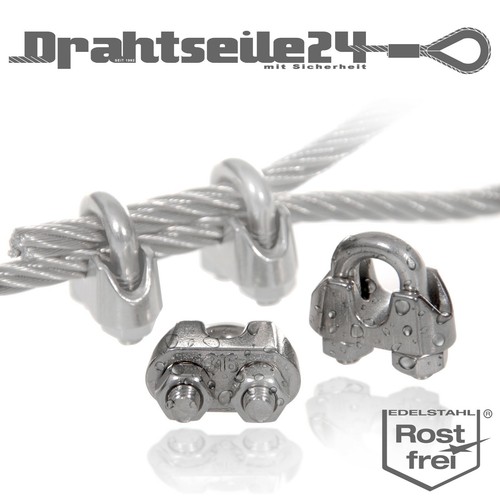 Seilklemme edelstahl - seilklemme, |