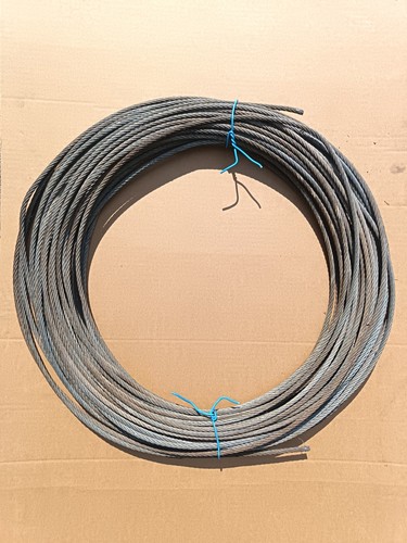 Stahlseil 6mm verzinkt 65m - stahlseil,