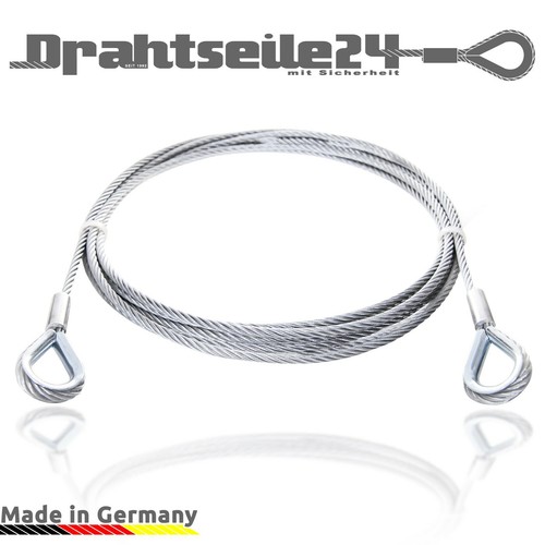 Drahtseil mit kausche - drahtseil, 2mm