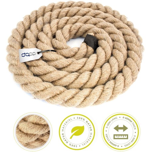 Juteseil 60mm dickes - juteseil,