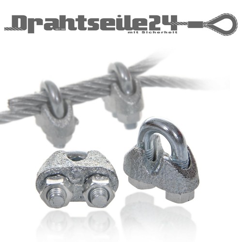 Drahtseilklemmen klemme 2mm - klemme,