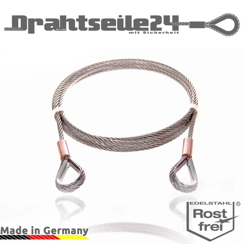 Edelstahlseil 2mm 3mm - , 5mm