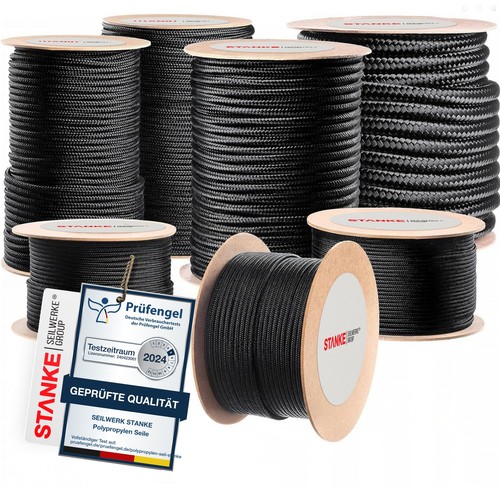 Polypropylen seil schwarz - seil,