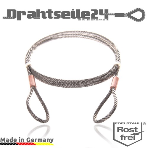 Drahtseil mit ösen 2 - mit,
